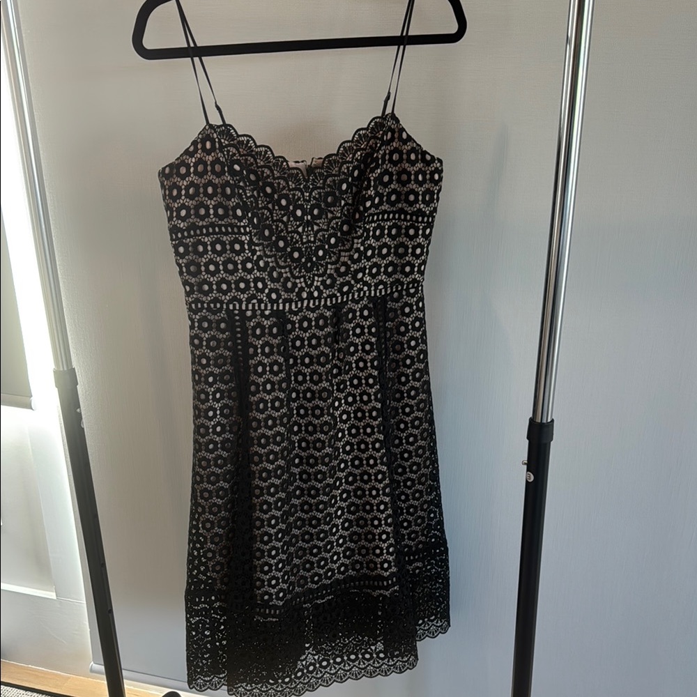 JCrew Black Lace Dress
